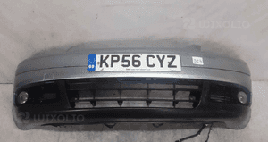 Zderzak przód przedni do volkswagen touran halogeny kod kolor LB5M błękitny 1