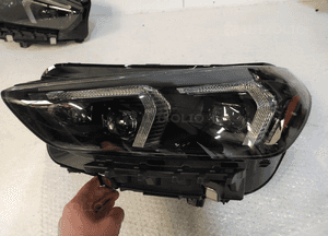 Bmw X1 U11 reflektor lampa przód przednia lewa full led przetwornica kompletna usa jasny środek oryginał nowy 2