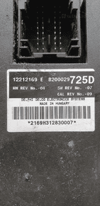 Moduł sterownik komfortu Renault Espace IV 8200029725D 3