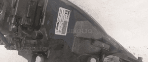 Przod przednia lampa lewa peugeot 107 3