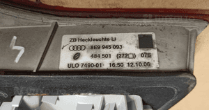 Lampa lewy tył audi A4 B7 avant nr 8E9945093 4