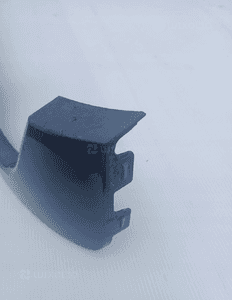 Bmw 7 F01 F02 spoiler dyfuzor zderzaka tylnego tył 7188065 2