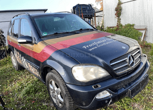 Mercedes ML 163 lift 400cdi maska zderzak drzwi klapa zamek xenon om628 1