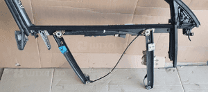 Mechanizm podnośnik szyby ramka prawy przód Audi A4 B6 8E0837630 3