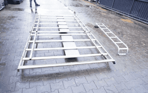 Bagażnik dachowy aluminiowy peugeot boxer ii L2H2 5