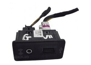 Gniazdo port wejście usb aux volkswagen golf vii 5G0035222C 2012-2016 1