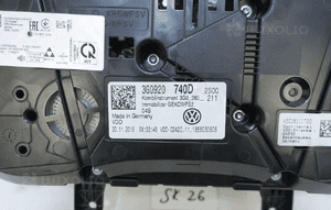 Zegary licznik vw passat B8 19416KM 3G0920740D 5