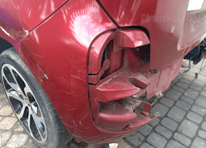 Citroen C3 Picasso  zderzak tył tylny narożnik prawy lewy  KJCC 2