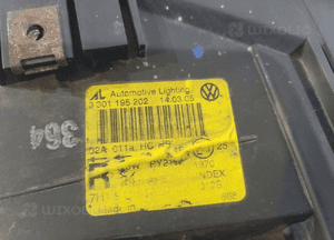 Volkswagen T5 Lampa przednia H7 R - 13663 7