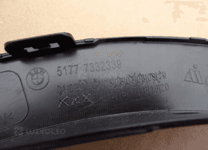 Bmw X1 F48 F49 listwa błotnika lewy tył 7332339 3
