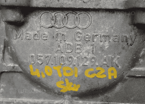 Obudowa rozrządu głowicy 4,0 tdi cza  057109129AK 3