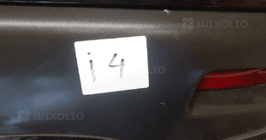 Zderzak tył tylny do peugeot 107 citroen C1 exl czarny 2