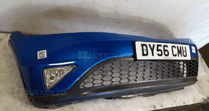 Zderzak przód przedni honda civic viii ufo B520P niebieski halogeny 4