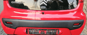 Citroen C1 Peugeot 107 zderzak tył tylny KJH 1