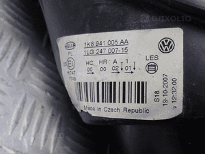 LAMPA  LEWY PRZÓD VW GOLF V  1K6941005AA ANGIELSKA 9