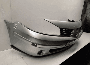 Zderzak przód przedni do renault laguna ii 2 lift fl TED69 srebrny halogeny 5