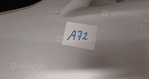 Zderzak przód przedni do opel astra j 4 iv Z176 srebrny halogeny uszkodzony 2