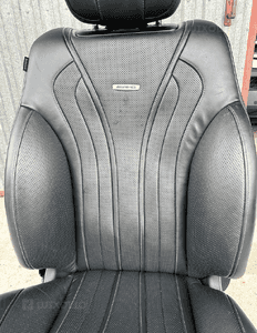 MERCEDES s 222 fotel przód S63 AMG czarna skóra  dynamic masaż grzana wentylowana 21