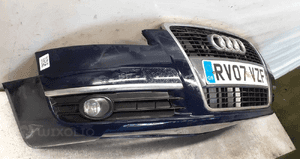 Zderzak przód przedni audi A6 C6 granat granatowy halogeny 4