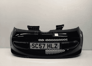 Zderzak przód przedni peugeot 107 exld exl czarna 1