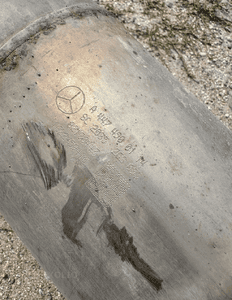 MERCEDES 2,2 CDI OM 651950 KATALIZATOR DPF TŁUMIK vito 447 v klasa czujnik spalin wydech 5