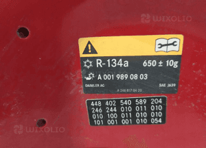 Mercedes B W246 Przód Zderzak maska pas - 15378 9
