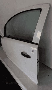DRZWI PRZÓD PRZEDNIE lewe OPEL CORSA D lift fl 3D 3 DRZWI Y474 BIAŁE 3