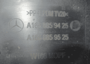 Zderzak tylny tył mercedes ml W166 2011-2015 17