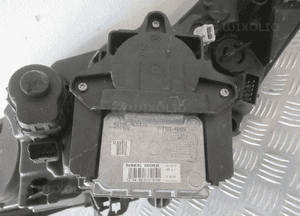 Lampa przednia przód prawa citroen C4 i xenon 9680687180 22