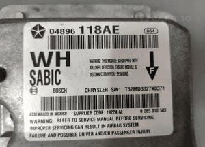 JEEP GRAND CHEROKEE WK 3.0 CRD MODUŁ SENSOR AIRBAG 04896118AE ORYGIAŁ 7