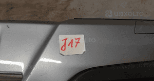 Zderzak przód przedni opel astra h 3 iii Z163 szary 2