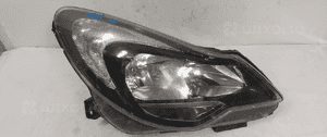Przod przednia lampa prawa opel corsa d lift czarna 1