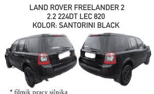 Land Rover Freelander 2 2.2 224DT 2009 LEC 820 santorini black  szyberdach lampa napinacz rozrusznik 5