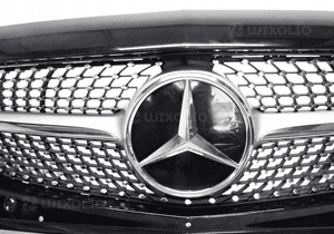 Mercedes c-klasa W205 lift zderzak przód przedn 4