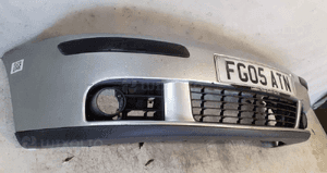 $ ZDERZAK PRZÓD PRZEDNI DO VOLKSWAGEN VW GOLF V 5 + HALOGENY LA7W SREBRNY 5