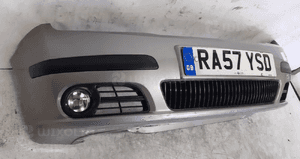 Zderzak przód przedni do skoda fabia i 1 lift fl halogeny 9201 złoty 4
