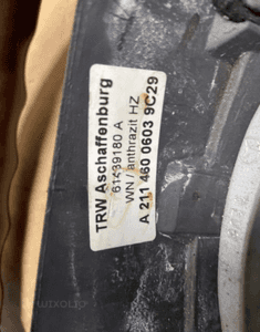 MERCEDES G 463 E211 kierownica drewno skóra grzana 4