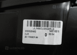Lampa tył tylna prawa citroen C3 ii lift 2013-2016 3