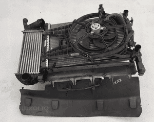 KOMPLET CHŁODNIC WENTYLATOR OBUDOWA RENAULT KANGOO III 1.5 DCI 2014-2020 4