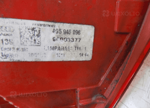 Audi A6 C7 sedan 2011-2015 lampa prawa tył w błotnik 6