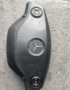 MERCEDES S 221 CL 216 poduszka skórzana czarna 2