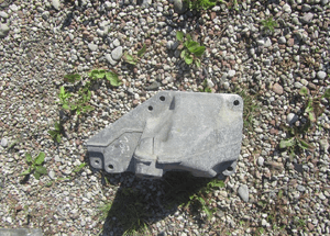 mercedes łapy aluminiowe silnika m271 m272  m273 m137 lewa prawa poduszka 6