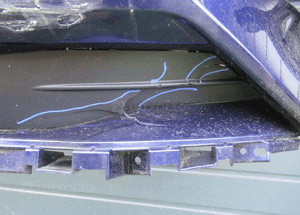 ZDERZAK PRZÓD PRZEDNI FORD MUSTANG VI 6 LIFT 2017- 13