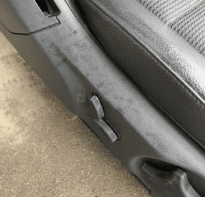 MERCEDES C 203 sedan fotel przedni PRAWY grzany avantgarda połskora 3