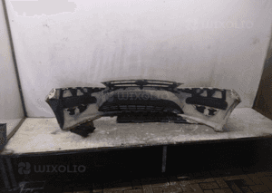 Zderzak przód przedni ford mondeo MK.4 4 iv lift fl 66 srebrny halogeny 4