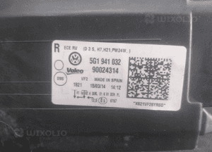 LAMPA PRZÓD PRAWA VW GOLF VII 7 XENON 5G1941032 5