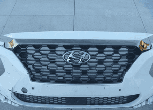 Hyundai santa fe iv zderzak atrapa oryginał 4