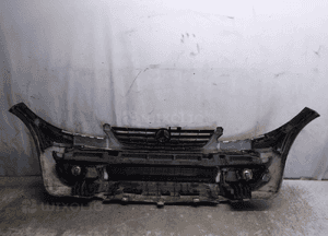 Zderzak przód przedni do mercedes a klasa W169 szary grafitowy halogeny 5