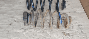 Sprężyny sprężyna tył tylne 2SZT Audi A4 B6 Sedan 2