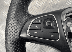 Mercedes W213 kierownica łopatki skóra A0004605600 3